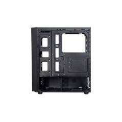 Inter-Tech T-11 TELEVEN Tower ATX - Stylish Black Design without Power Supply - Perfect for Your Build!